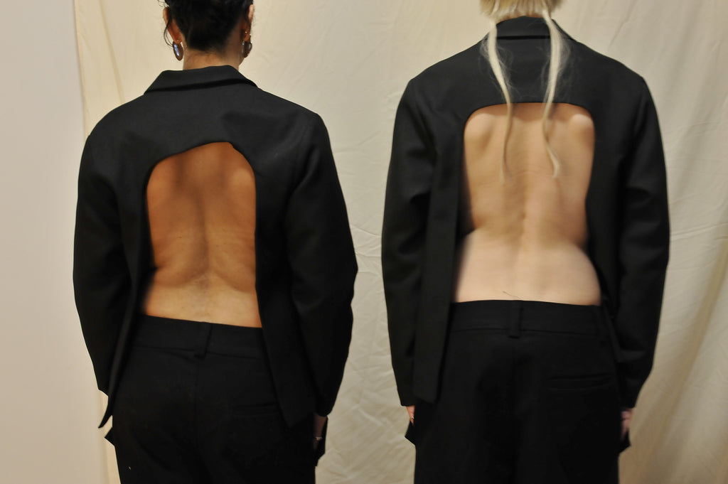 Backless Shirin Blazer