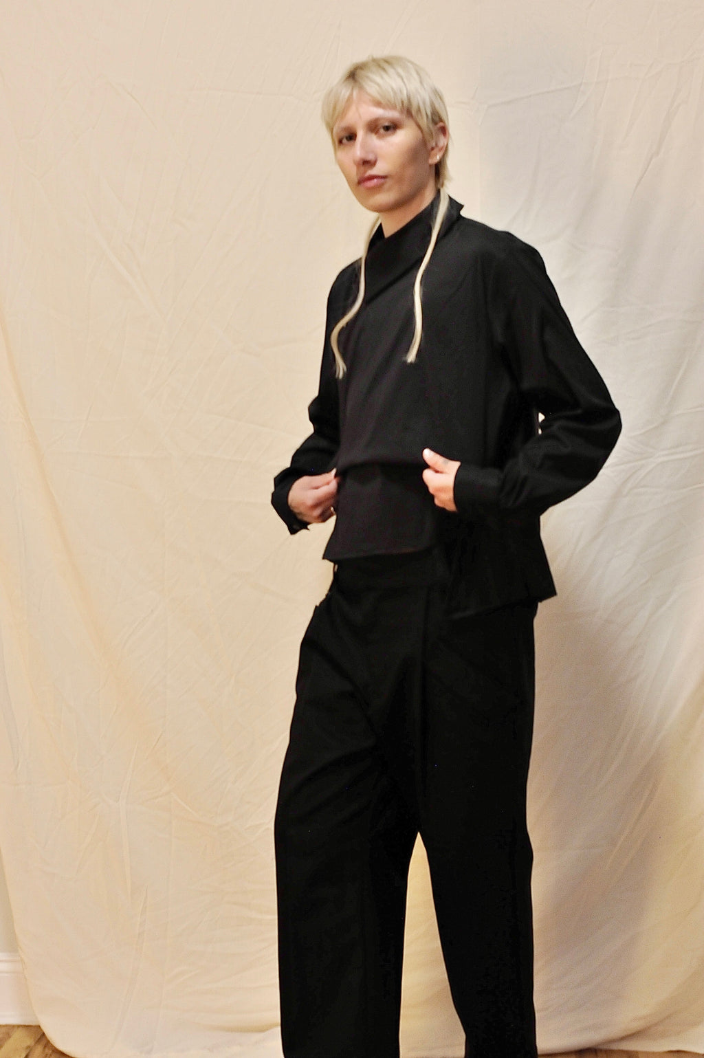 Asymmetric Asal Shirt
