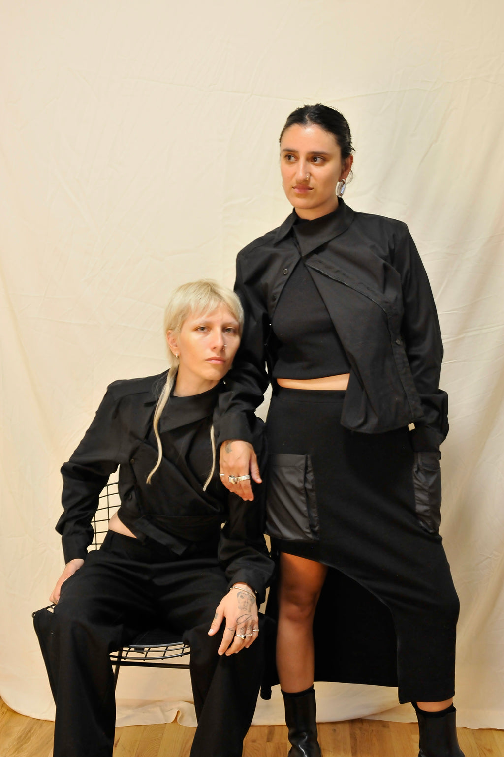 Asymmetric Asal Shirt